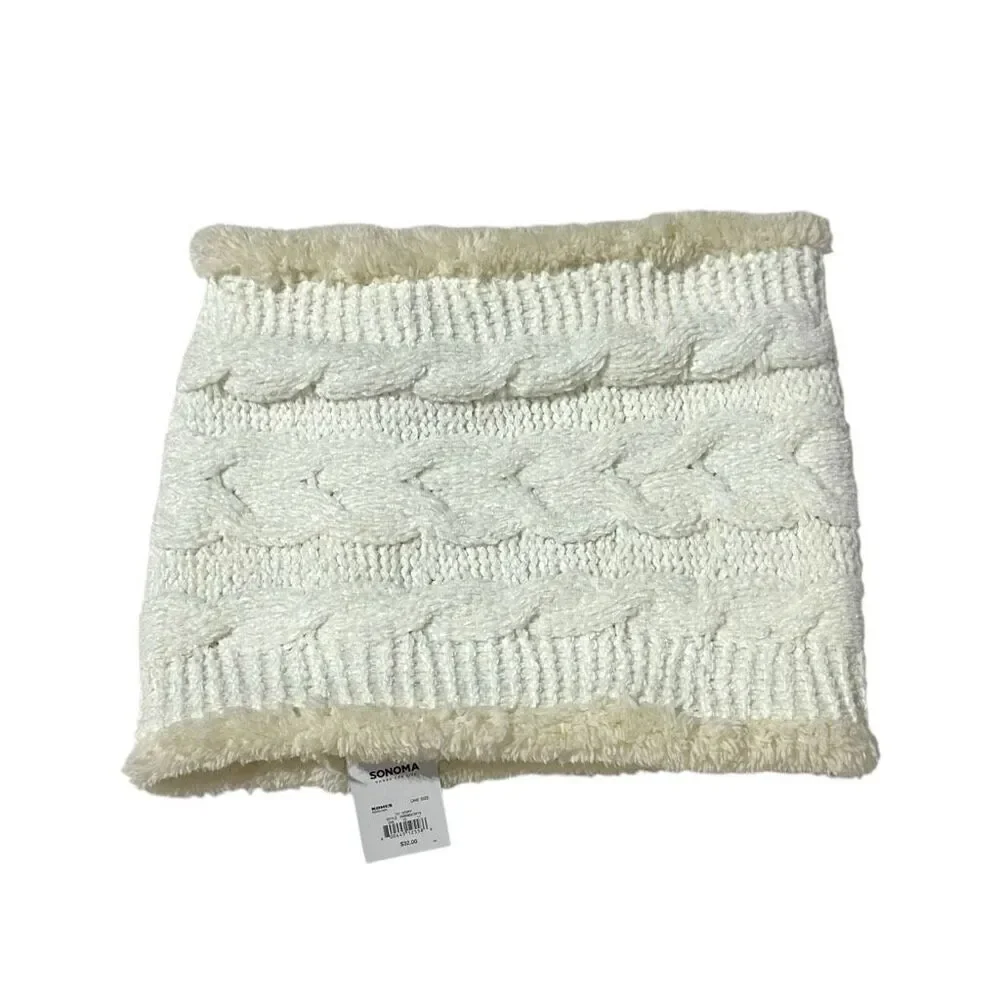 Sonoma Women’s Fur lined Hand warmer - ivory